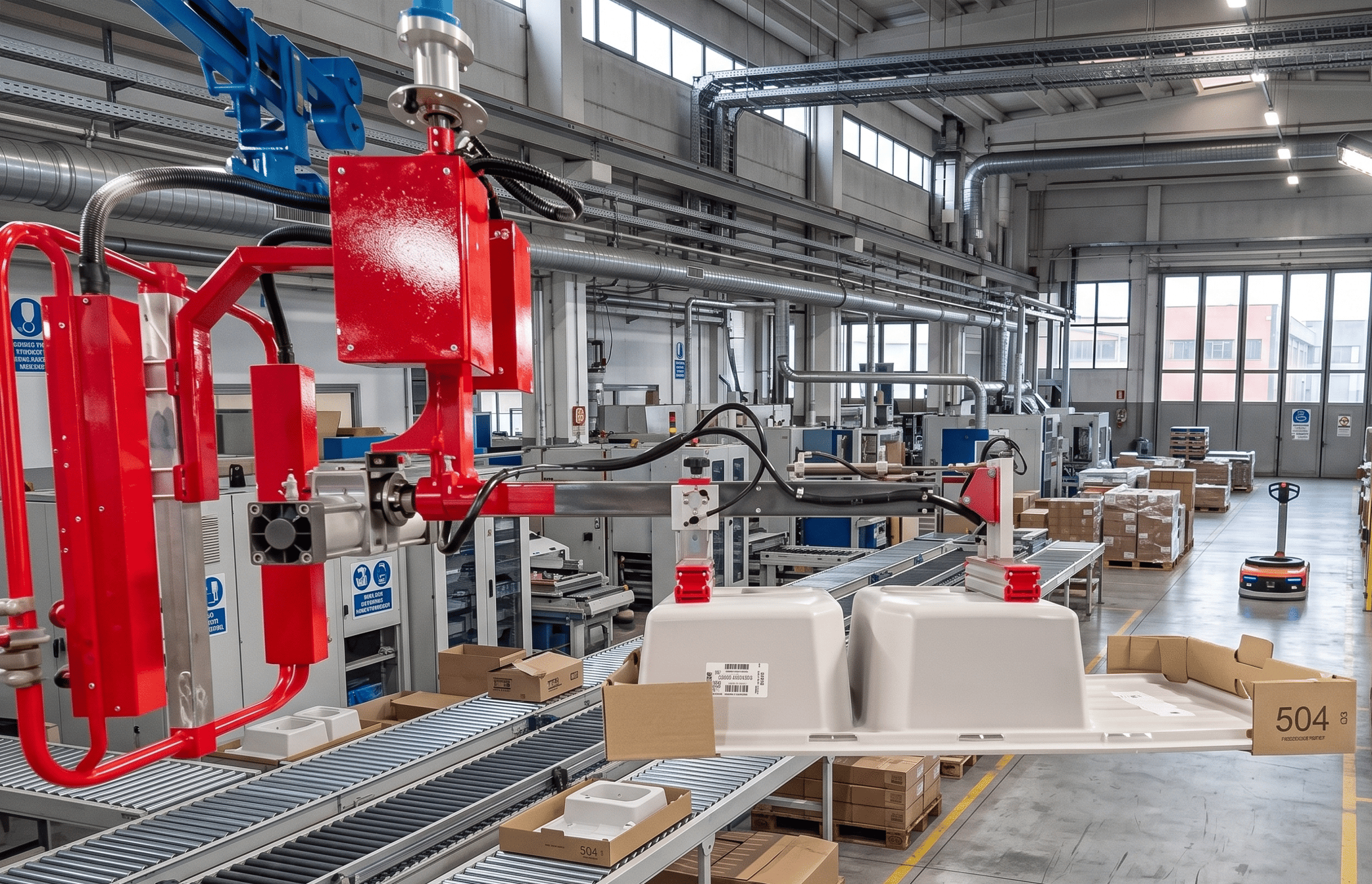 sistema di sollevamento a ventosa